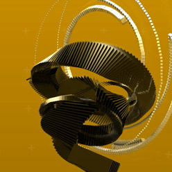 Experiment with cinema 4D and after effects for a piece of motion design.
